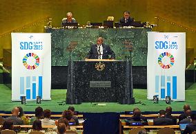 UN-SDG SUMMIT-UNGA PRESIDENT-OPENING REMARKS