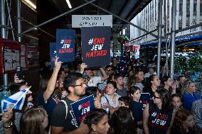 CUNY "End Jew Hatred" Protest, NYC (Overflow)
