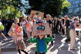 Fridays For Future Rally In Hamburg, Germany