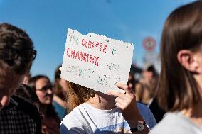 Fridays For Future Rally In Hamburg, Germany