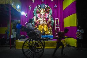Ganesh Chaturthi Festival In Kolkata, India