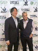 Ex-Yankees Matsui at charity event in U.S.