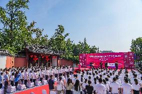 (SP)CHINA-ZHEJIANG-QUZHOU-ASIAN GAMES-TORCH RELAY (CN)