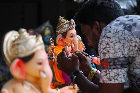 Ganesh Chaturthi Festival Preparations In Mumbai