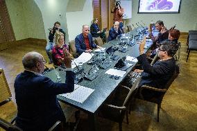 The meeting of the Anti-Corruption Select Committee of the Riigikogu