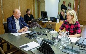 The meeting of the Anti-Corruption Select Committee of the Riigikogu