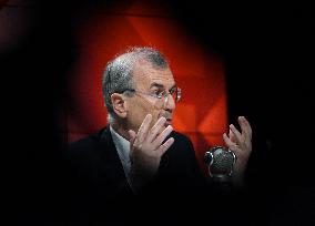 Francois Villeroy de Galhau Appears On RMC BFMTV - Paris