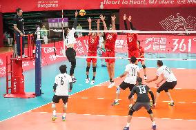 Hangzhou Asian Games Men's Volleyball Preliminaries Japan VS Afghanistan