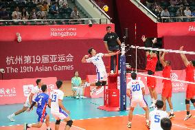Hangzhou Asian Games Men's Volleyball Preliminaries Indonesia VS Philippines