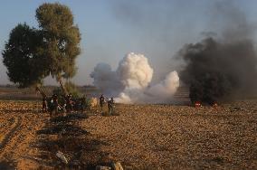 MIDEAST-GAZA-ISRAEL BORDER-CLASHES