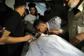 MIDEAST-GAZA-KHAN YOUNIS-KILLED PALESTINIAN YOUTH