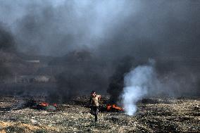 Clashes In Gaza, Palestine