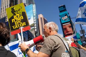 Israel Democracy Protest | Times Square