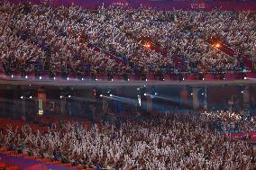 The 19th Asian Games Opening Ceremony Full Elements Rehearsal in Hangzhou