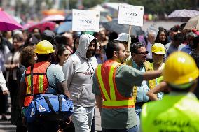 MEXICO-MEXICO CITY-EARTHQUAKE-NATIONAL DRILL