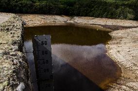 Drought Plagues The Santa Fe Del Montseny Reservoir