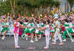 (SP)CHINA-ZHEJIANG-HANGZHOU-ASIAN GAMES-TORCH RELAY (CN)