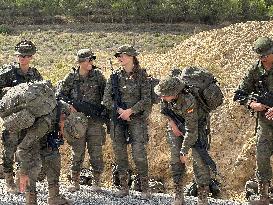 Princess Leonor During Her Military Training - Spain