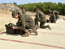 Princess Leonor During Her Military Training - Spain