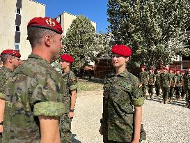 Princess Leonor During Her Military Training - Spain