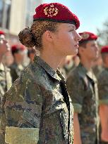 Princess Leonor During Her Military Training - Spain