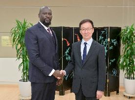 U.S.-NEW YORK-CHINA-HAN ZHENG-GUINEA-INTERIM PRESIDENT-MEETING