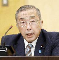 New Japanese internal affairs minister Suzuki