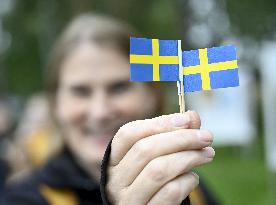 Sweden's Crown Princess Victoria and Sweden's Prince Daniel in Finland