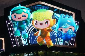 Naked Eye 3D Asian Games Mascot