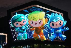 Naked Eye 3D Asian Games Mascot