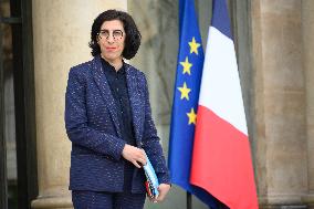 Weekly Cabinet Meeting - Paris
