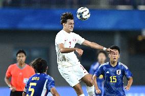 (SP)CHINA-HANGZHOU-ASIAN GAMES-FOOTBALL-MEN'S FIRST ROUND-GROUP D-JPN VS QAT (CN)