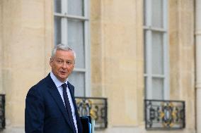 Weekly Cabinet Meeting - Paris