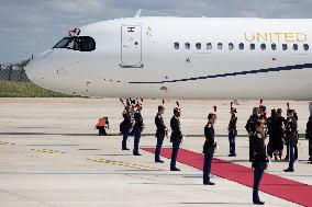 King Charles Visit To France - Arrival At Orly Airport