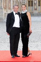 King Charles Visit To France - State banquet at Palace of Versailles