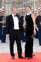 King Charles III and Queen Camilla visit  to France- Versailles