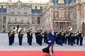 King Charles III and Queen Camilla visit  to France- Versailles