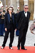 King Charles III and Queen Camilla visit  to France- Versailles