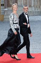 King Charles III and Queen Camilla visit  to France- Versailles