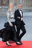 King Charles III and Queen Camilla visit  to France- Versailles