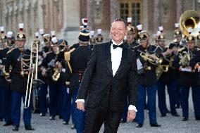 King Charles III and Queen Camilla visit  to France- Versailles