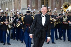 King Charles III and Queen Camilla visit  to France- Versailles