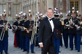 King Charles III and Queen Camilla visit  to France- Versailles