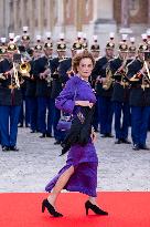 King Charles Visit To France - State Banquet Arrivals