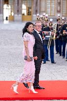 King Charles Visit To France - State Banquet Arrivals