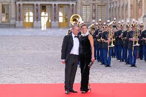 King Charles Visit To France - State Banquet Arrivals