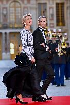 King Charles Visit To France - State Banquet Arrivals