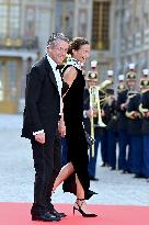 King Charles Visit To France - State Banquet Arrivals