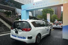 Driverless Auto Intelligent Connected Car During Asian Games in Hangzhou