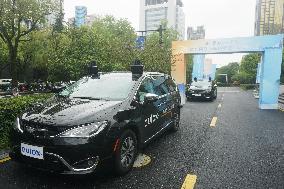 Driverless Auto Intelligent Connected Car During Asian Games in Hangzhou